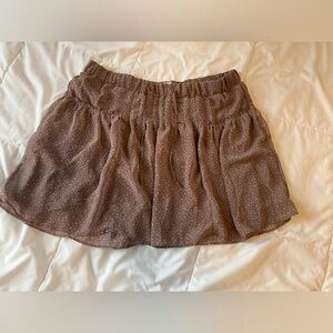 Old Navy medium floral dusty rose skirt G